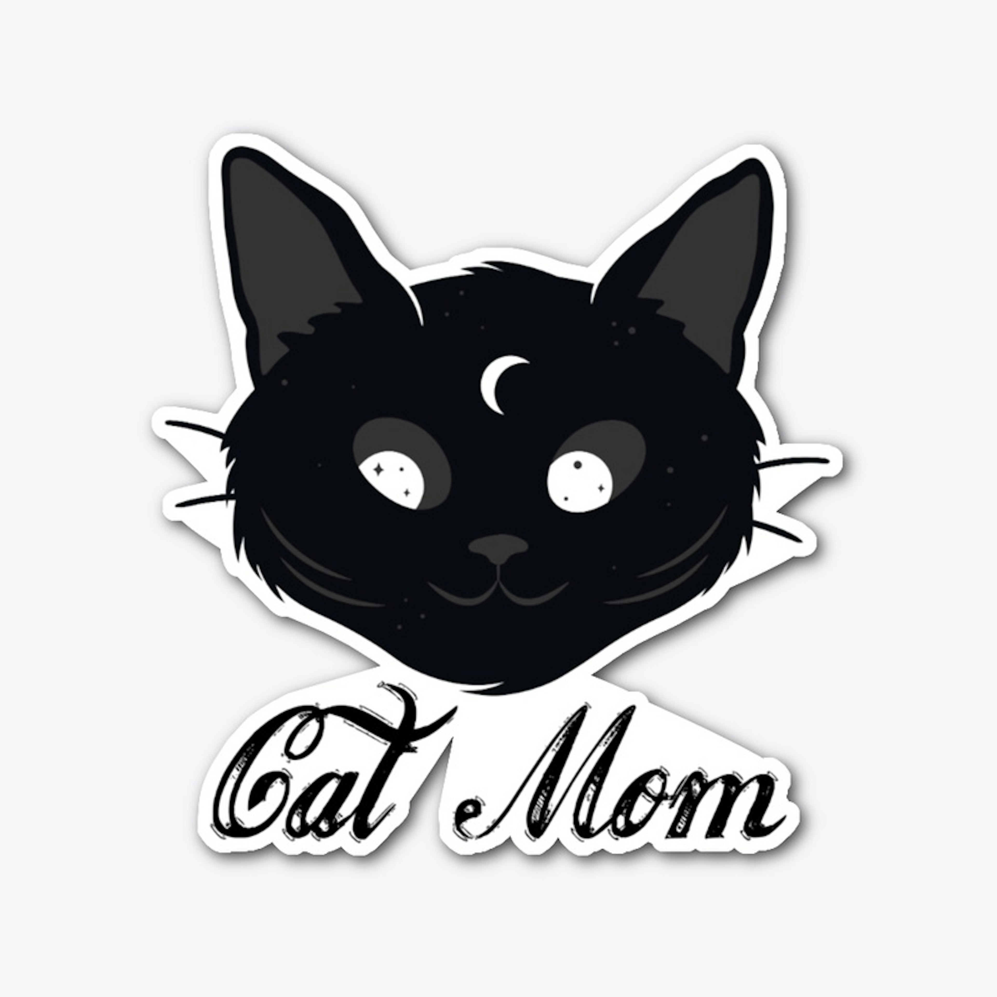 Moon Cat Cat Mom