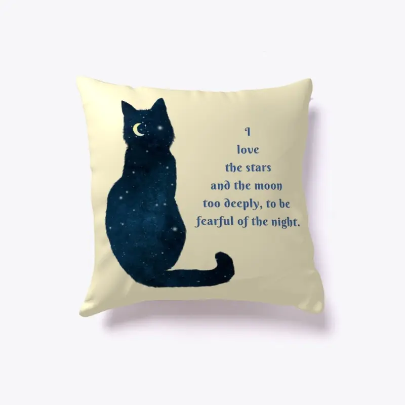 Moon Cat Loves The Stars Quote