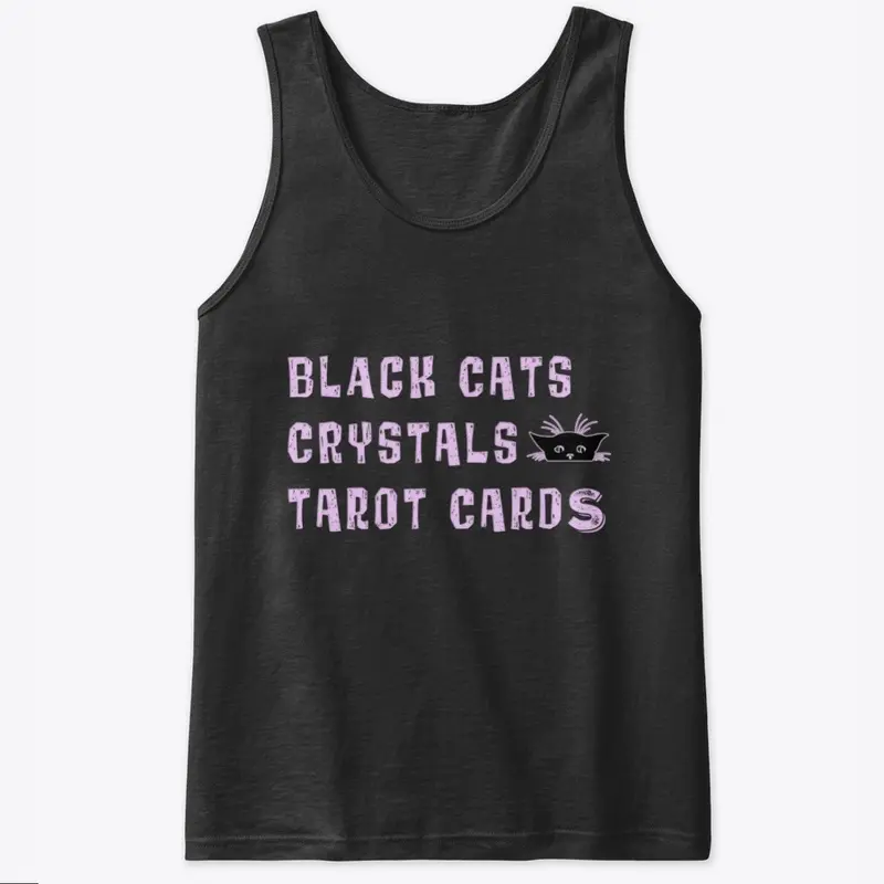 Black Cats, Crystal & Tarot Cards