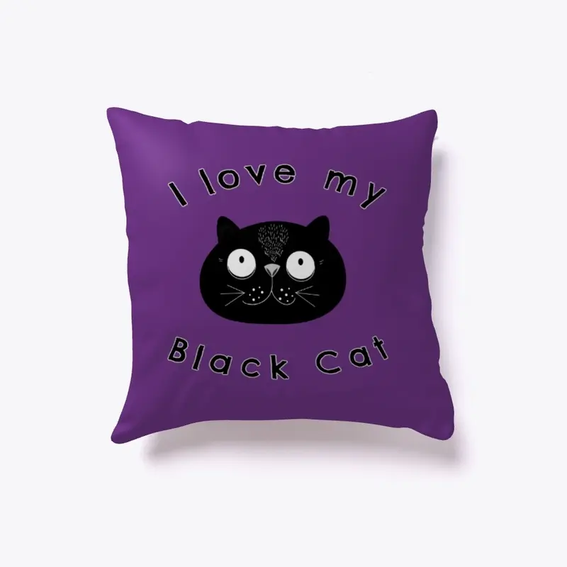 I Love My Black Cat