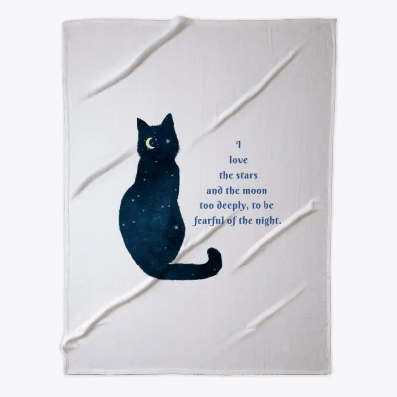 Moon Cat Loves The Stars Quote